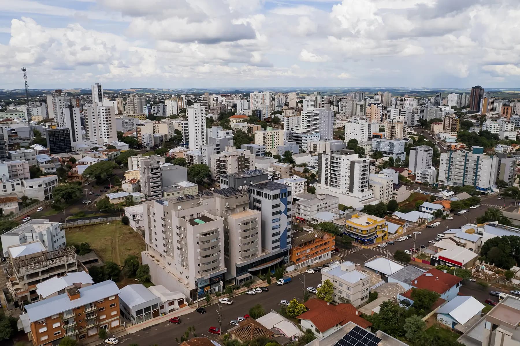 Localização Blue Open Hotel