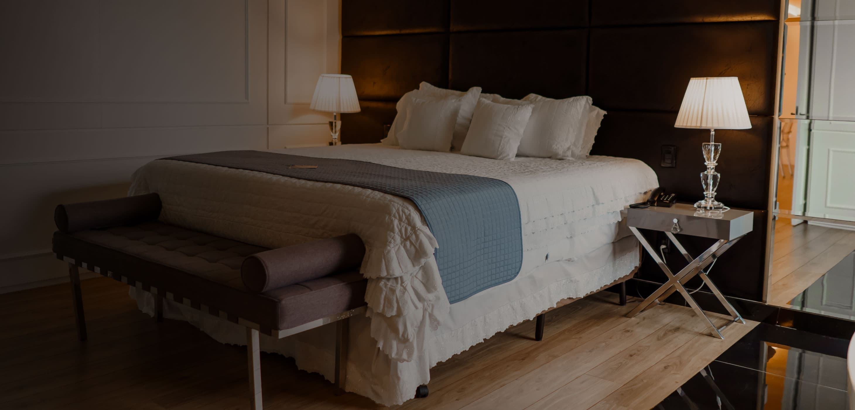 Suíte Presidencial — detalhes do ambiente