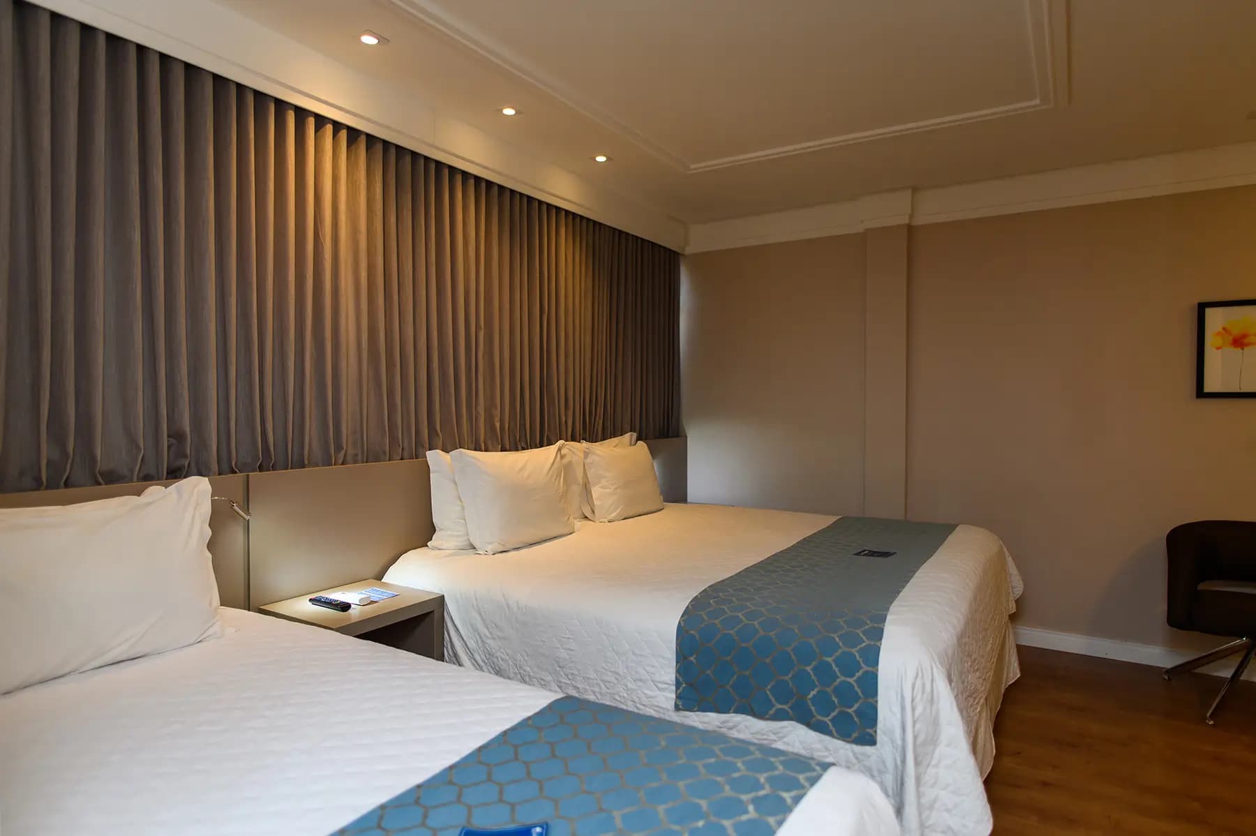 Quartos Blue Open Hotel